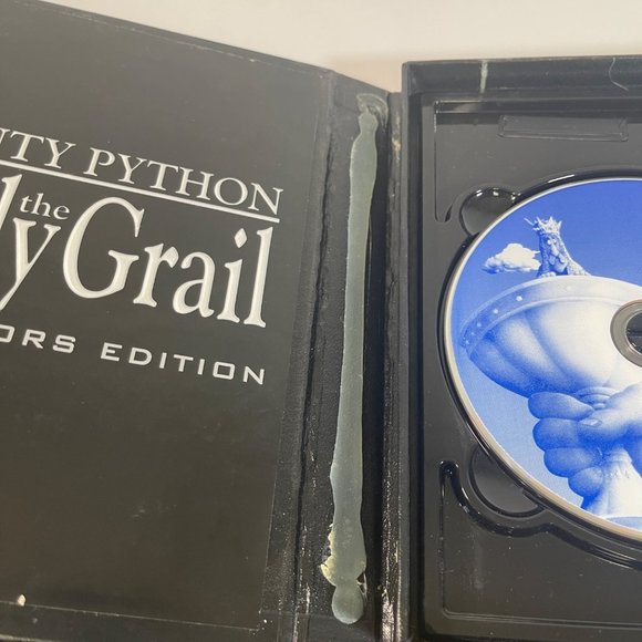 Monty Python and the Holy Grail Collectors Edition 2 Disc Set Book and Film Cell - Picture 8 of 8